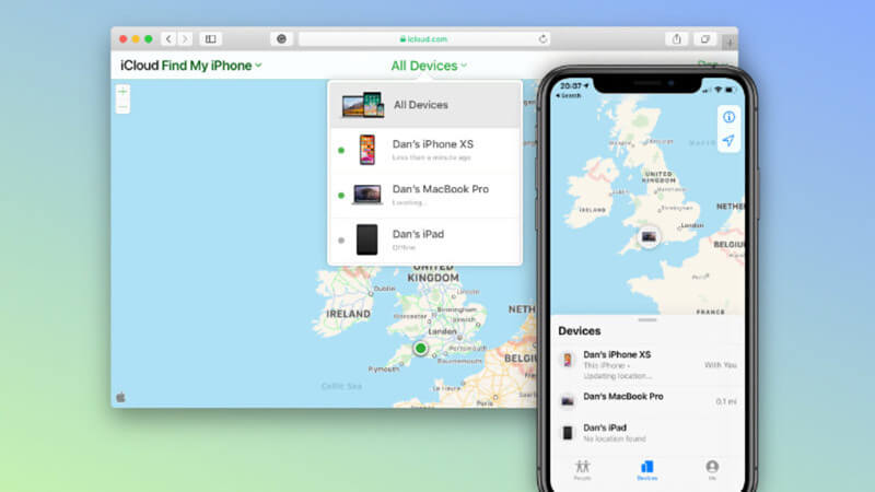 icloud find my iphone