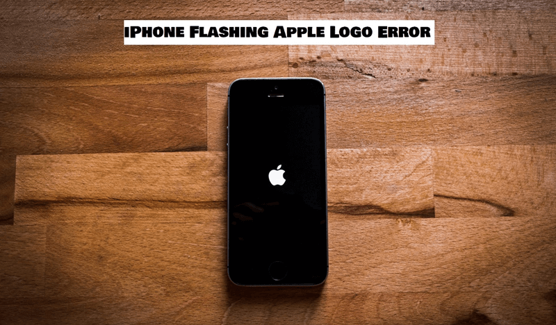 iphone flashing apple logo