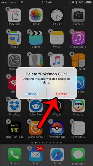 pokemon go crashing ios