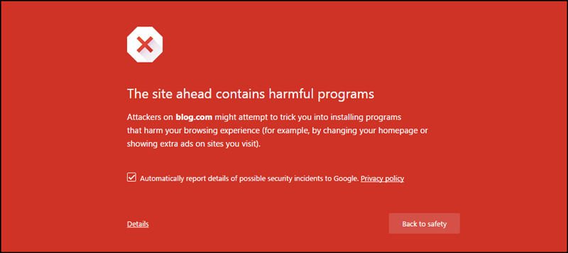 the site harmful programs