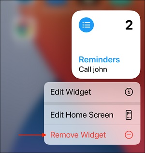 solve widgets black after iOS 15