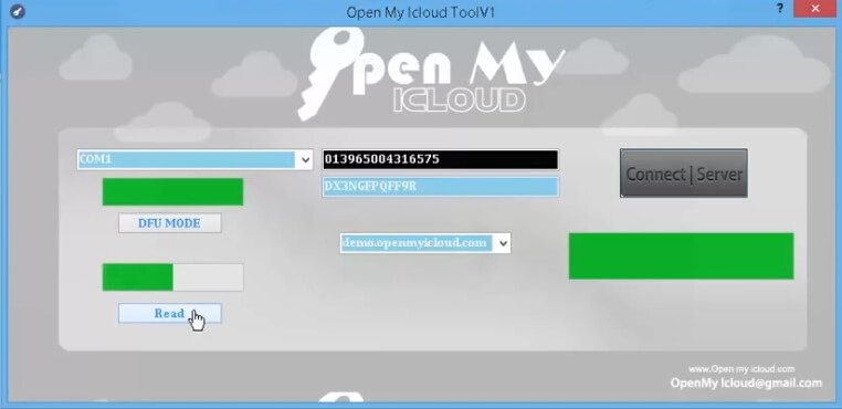 open my icloud easy unlock tool