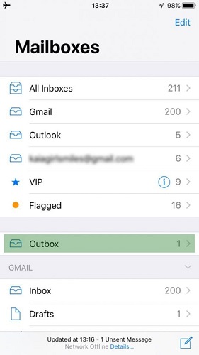 mail is slow after ios 15
