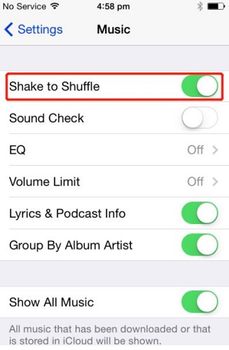 how to stop music from automatically playing on iphone