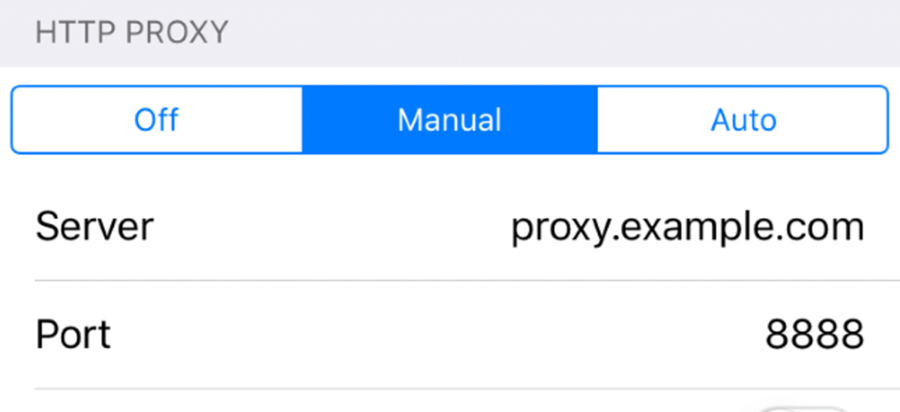 http proxy