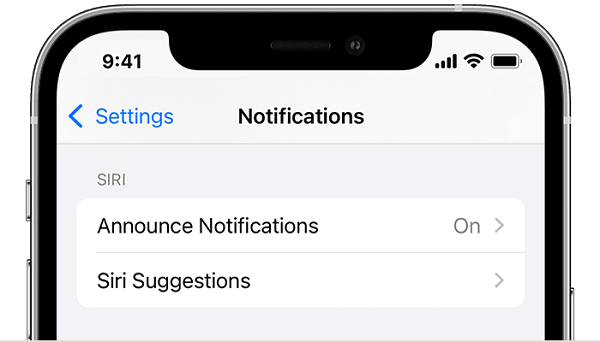 text notifications not working iphone