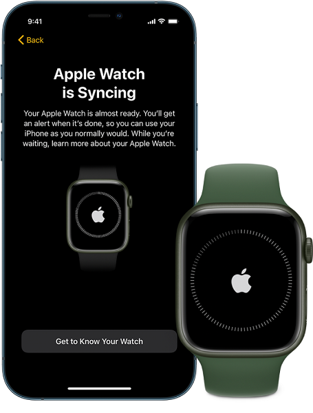 apple watch only shows apple logo