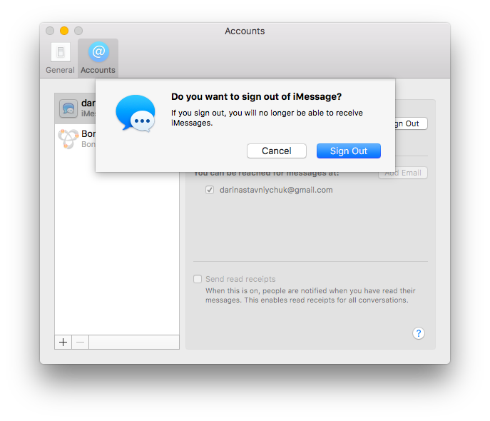 messages not syncing on mac