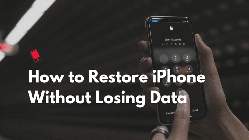 how to unlock iphone without passcode without losing data