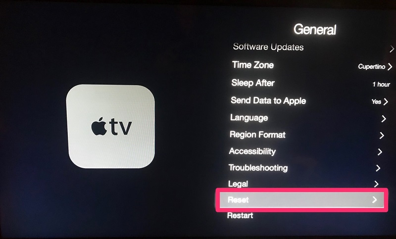 no sound on apple tv