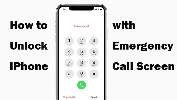 how to unlock iphone with emergency call screen