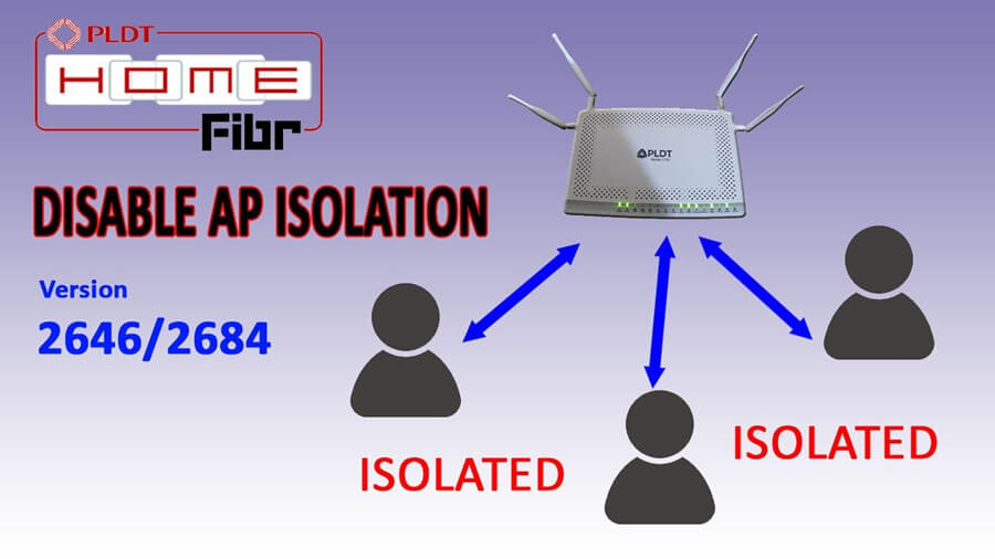 disable ap isolation