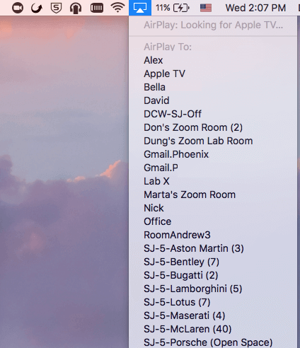 airplay list