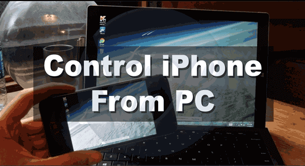 control iphone from pc