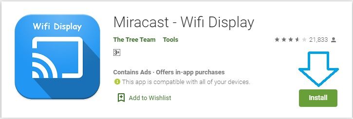 miracast wifi display