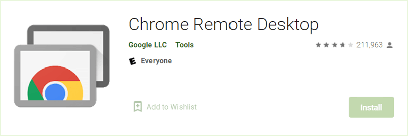 chrome remote desktop