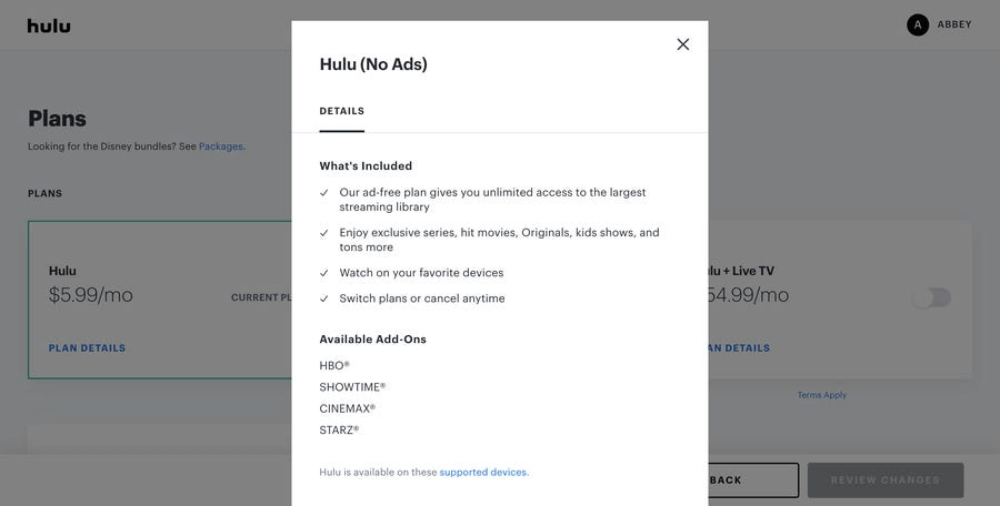 hulu-no-ads-plan