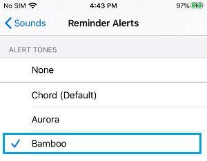 reminders on iphone not working
