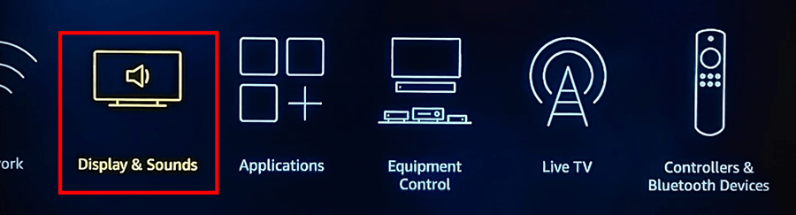 display and sound firestick