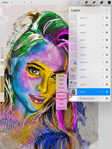 how to do mirroring on procreate
