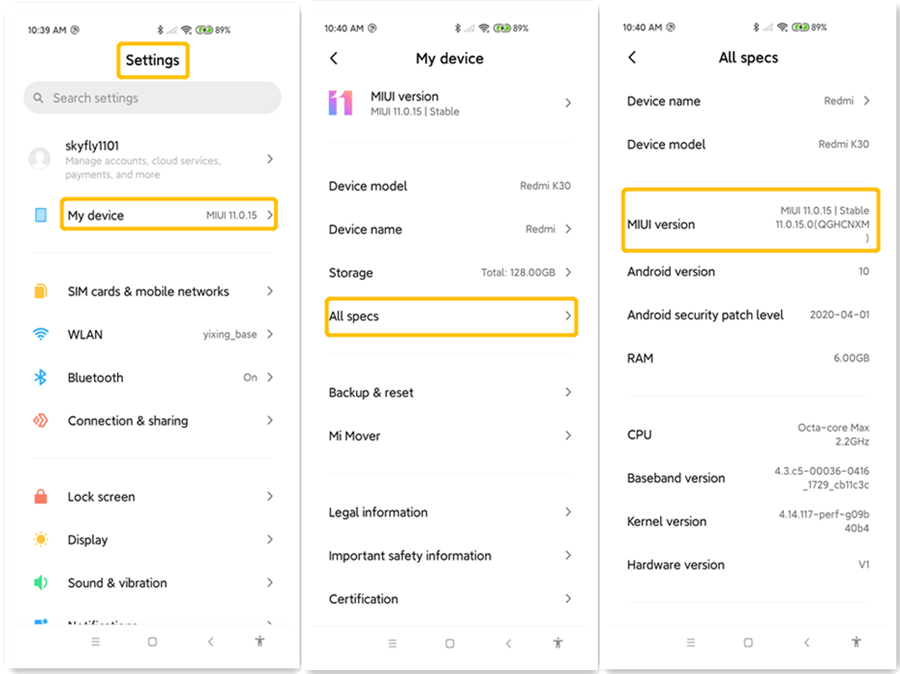 enable xiaomi developer mode