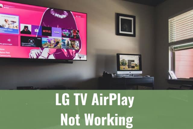 lg tv airplay not working