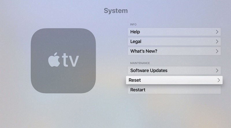 apple tv is stuck on airplay screen