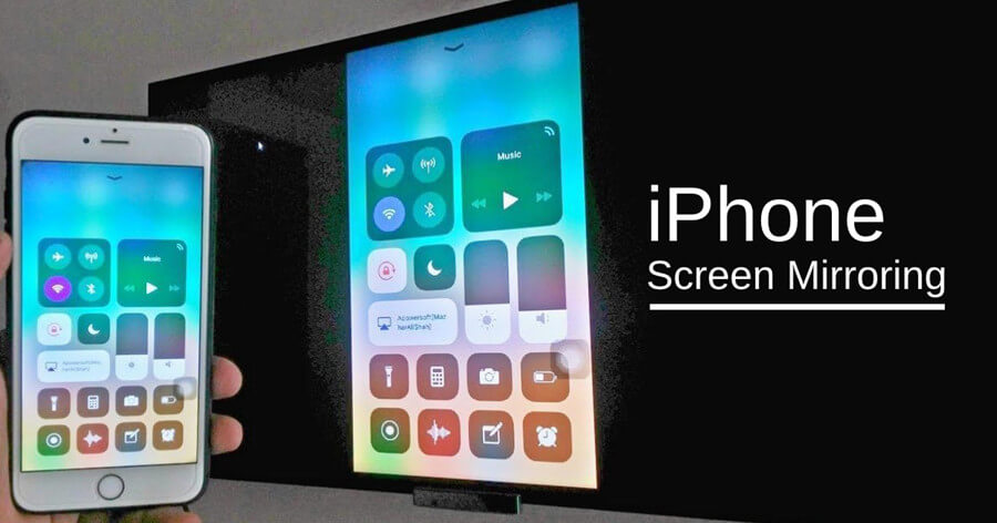 screen mirroring iphone to tv