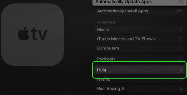 hulu app not working on apple tv
