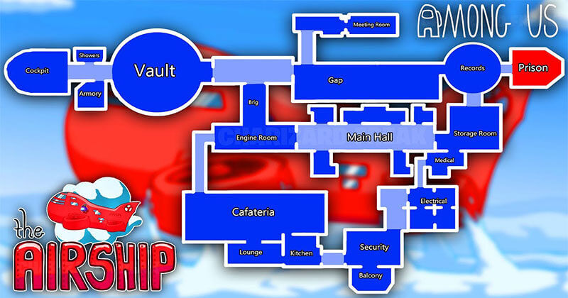 airship map among us