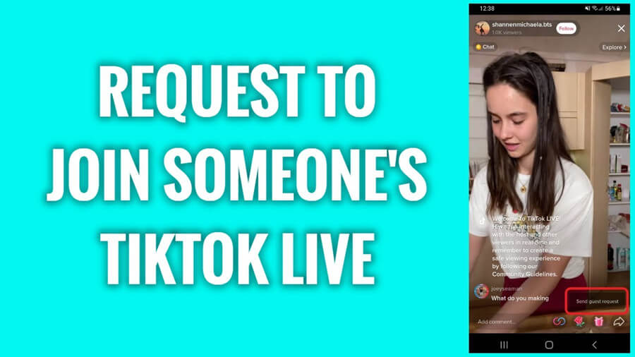 how to join someone's live on tiktok