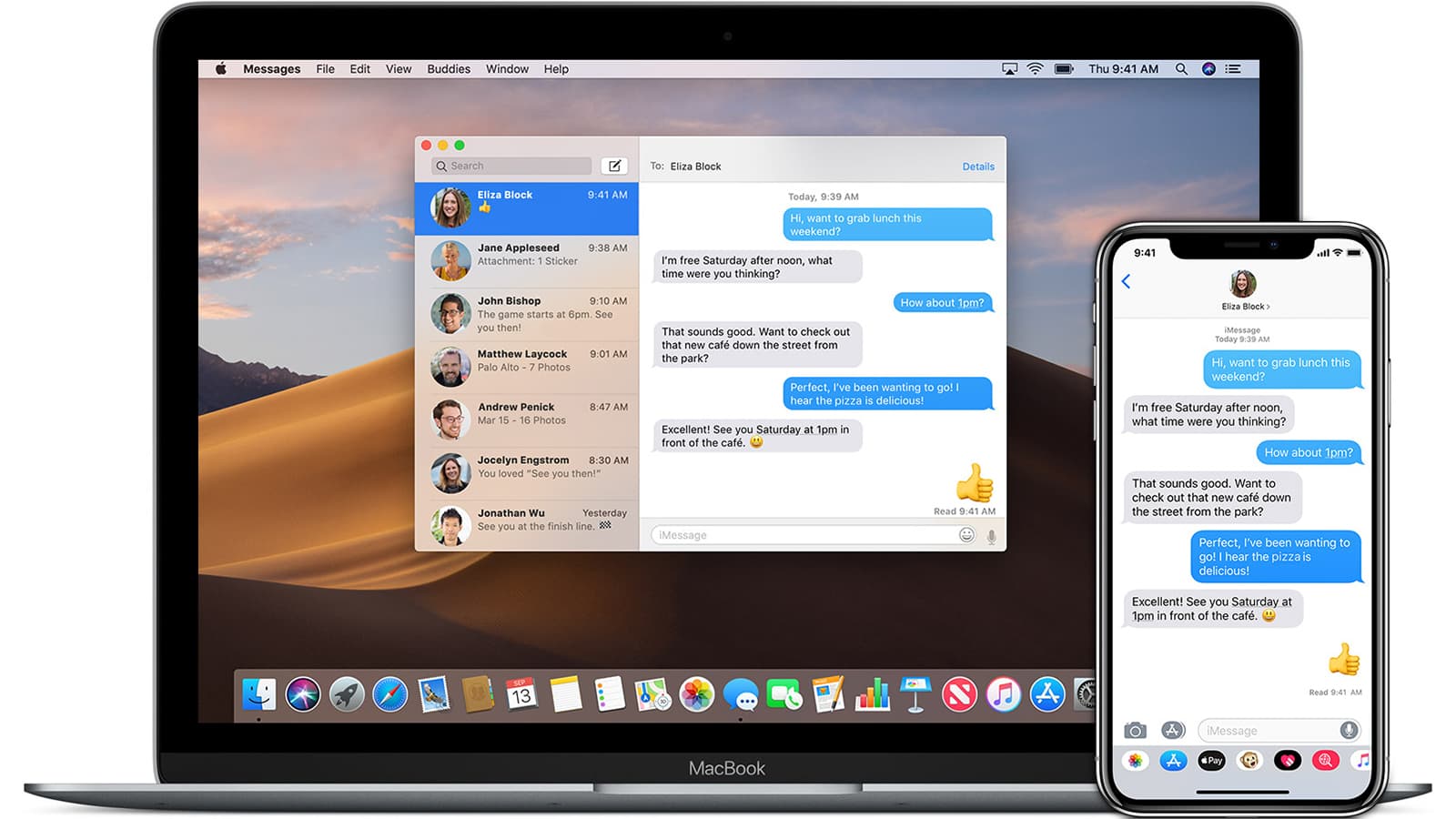 using imessage mac