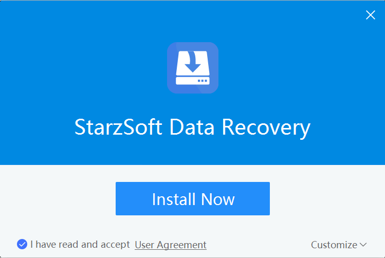 recover data via Starzsoft Data Recovery