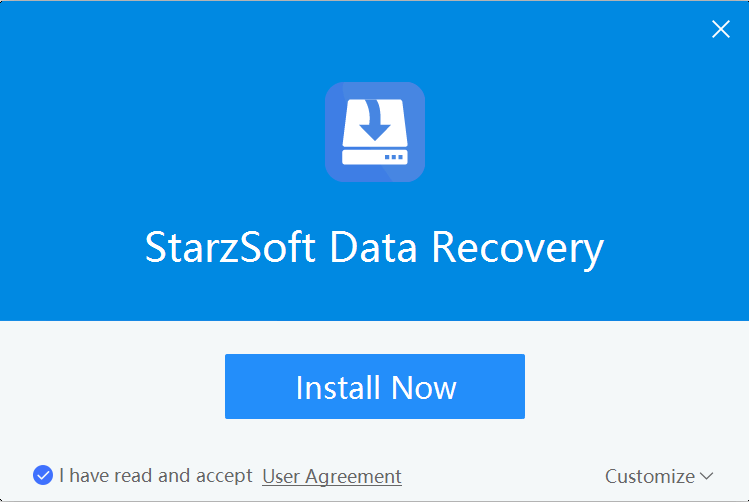 recover data via Starzsoft Data Recovery after changing drive letter windows 10