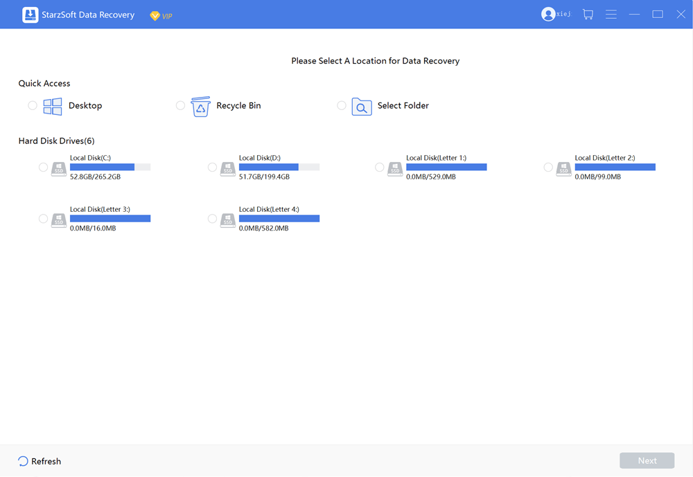 recover data via Starzsoft Data Recovery after fixing how to format a hard drive from bios