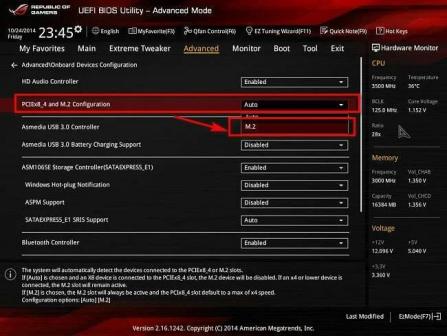 m.2 ssd not showing up