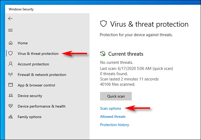 windows cannot acces the specified device path or file