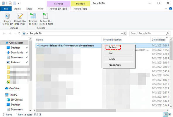 how to recover a deleted sheet in excel using recycle bin