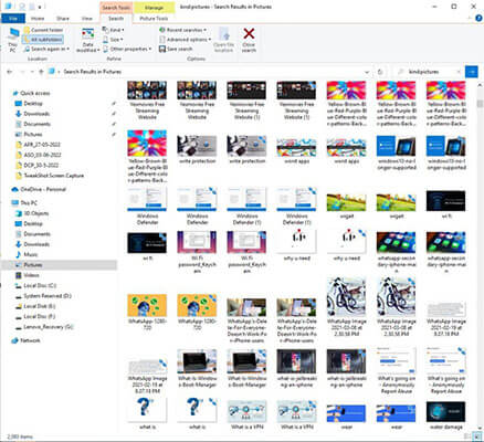 delete duplicate photos windows 10