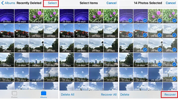 recover deleted facebook photos on iOS devices