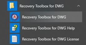 how to recover corrupted autocad file with  Recovery Toolbox for DWG 