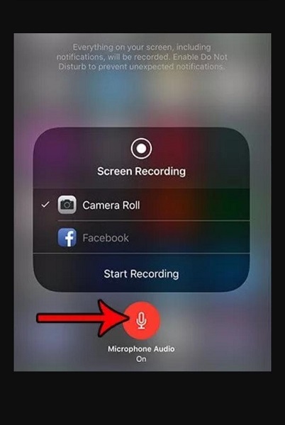 screen recording iphone no sound