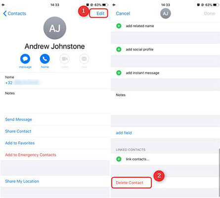 iphone not receiving texts from one person? fixed via deleting the person's contact