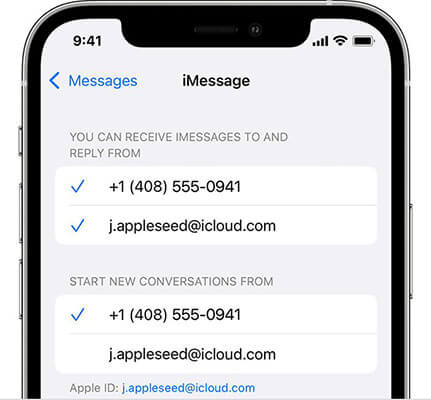 not receiving text messages from one person? fixed via making sure imessage can receive messages normally