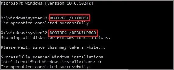 preparing automatic repair loop