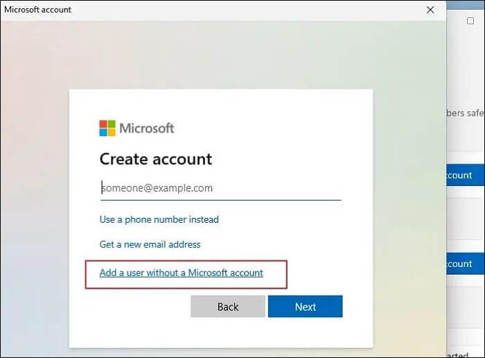 add user without microsoft account