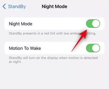 how to activate standby mode ios 17