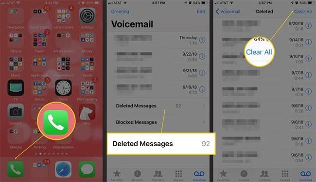 iphone voicemail full