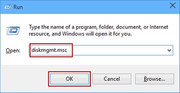 how to open disk management in windows 10