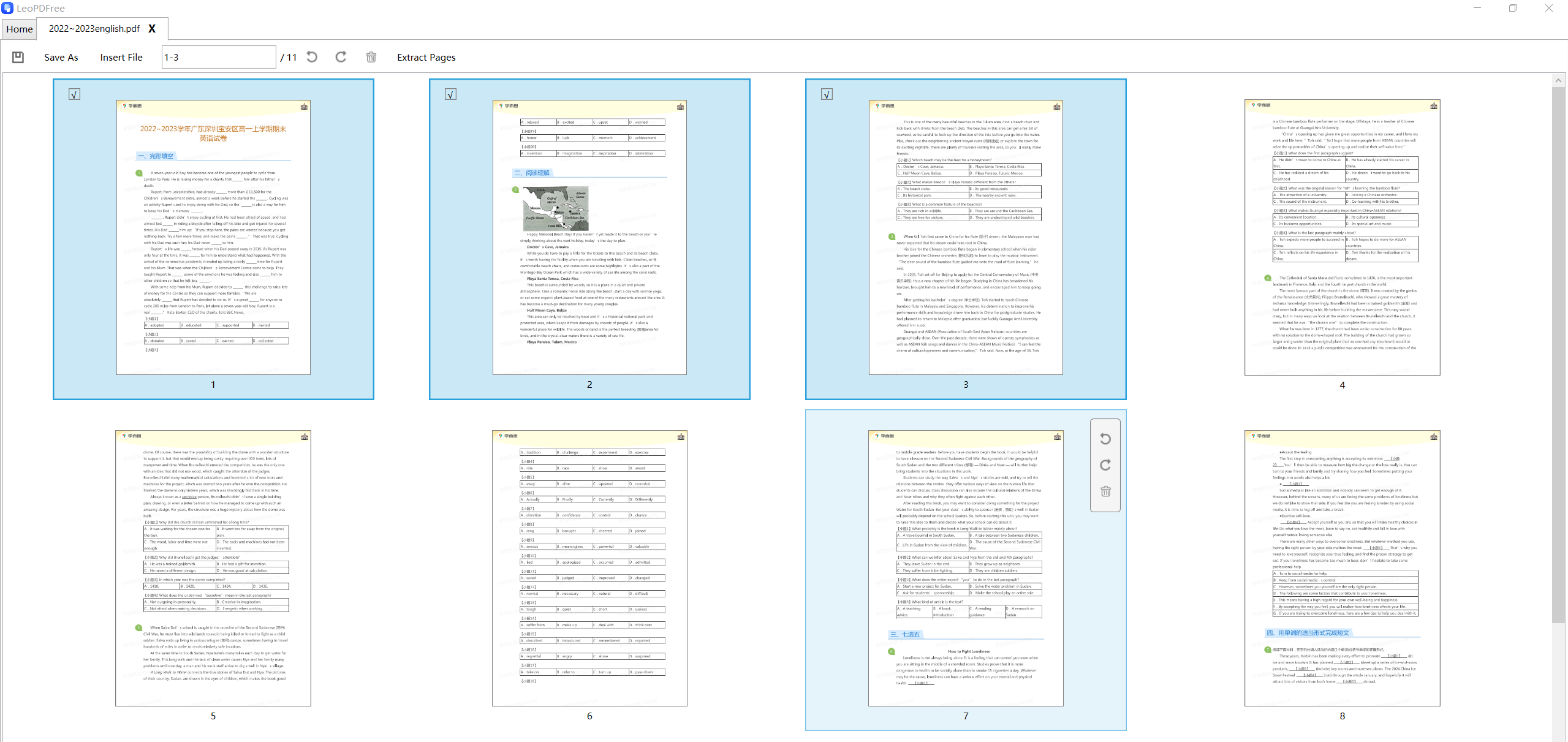 pdf page deletion on chrome